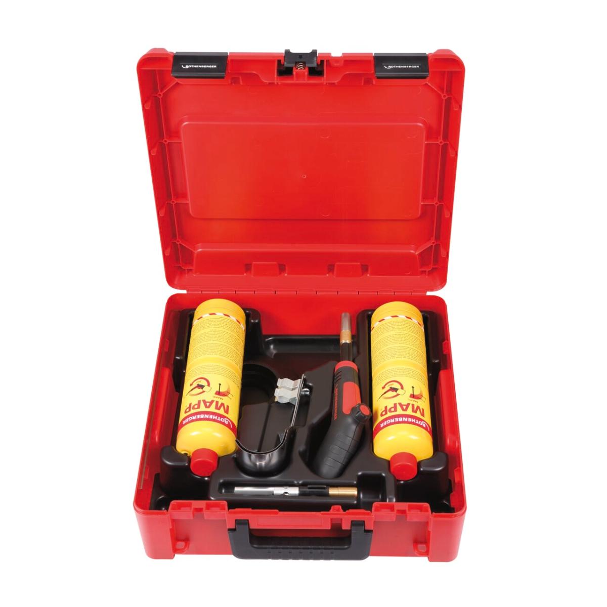 1000002366ro Rothenberger Profi - Lötgerät SUPER FIRE 4 HOT BOX, 7/16 Zoll - EU, B, 2018