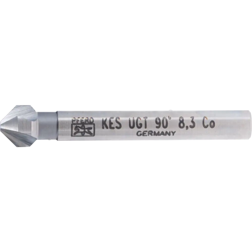 PFERD TOOLS HSSE Co5 Kegel-und Entgratsenker 90° DIN 335 C mit Ungleichteilung