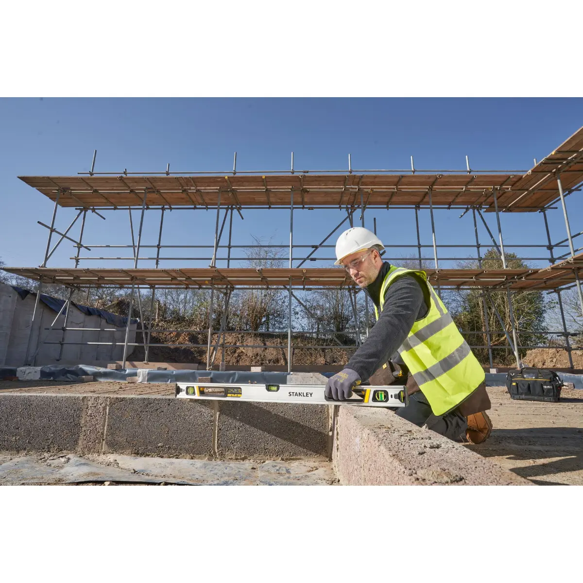 STANLEY FATMAX Hohlprofil-Wasserwaage 90cm (magnetisch)