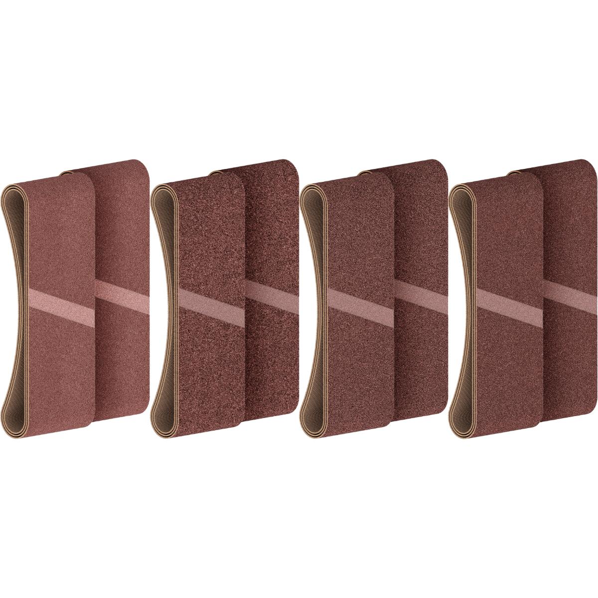 Bosch PRO X440 Schleifband Set, 75x457mm, 20-teiliges Set