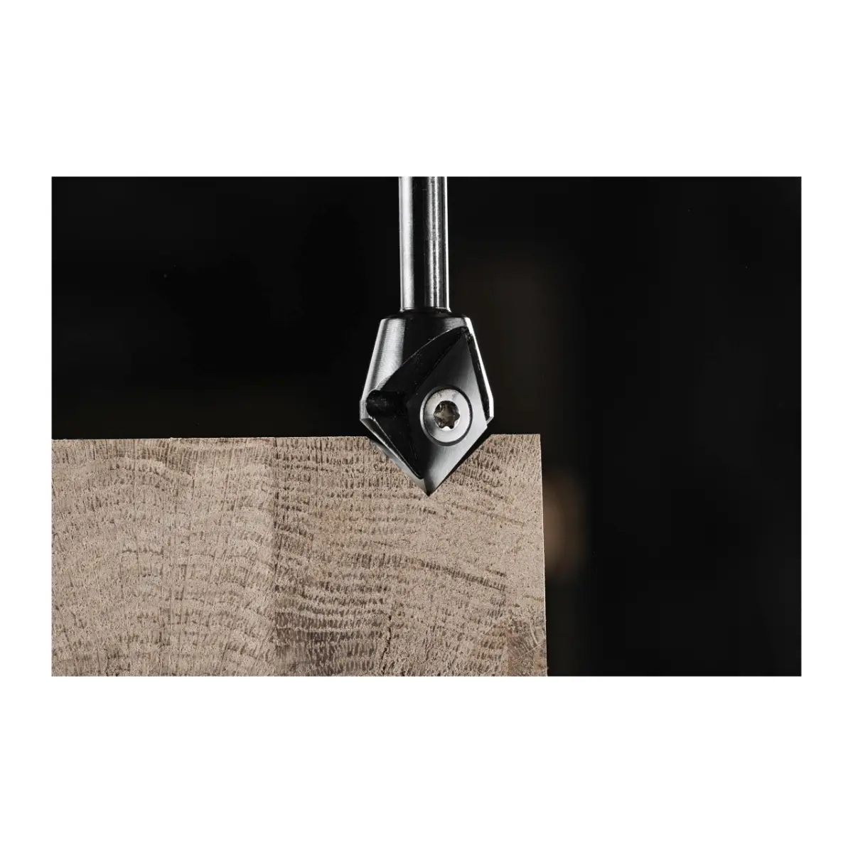 Milwaukee Wendeplatten-V-Nutfräser 8 mm Schaft 23 x 60 mm