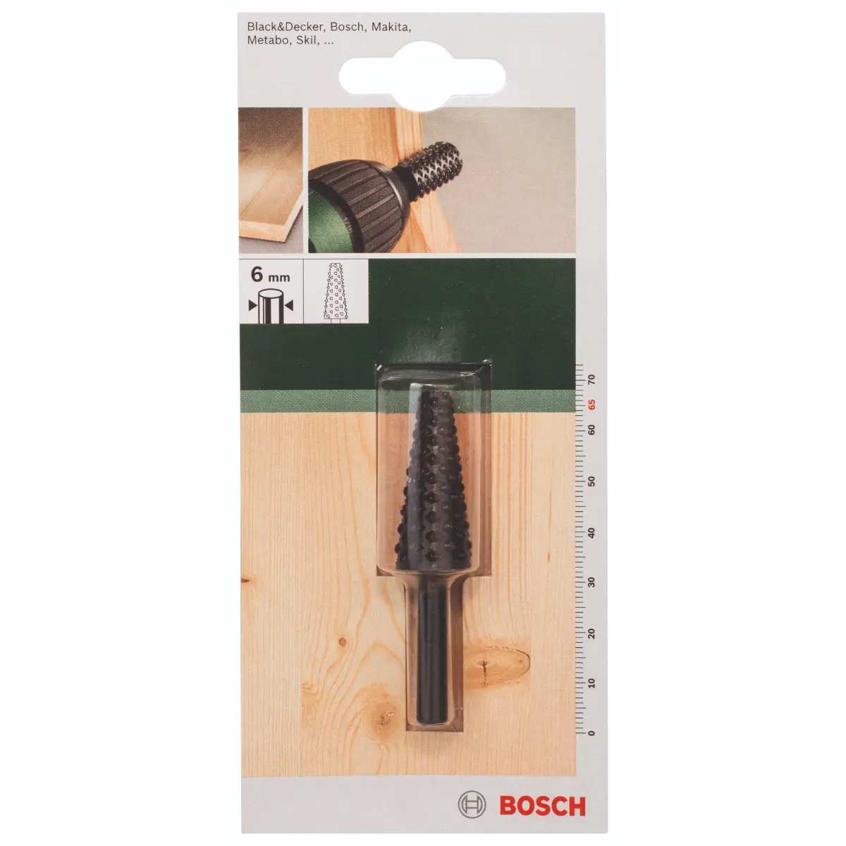 Bosch Holzraspel, kegelförmig