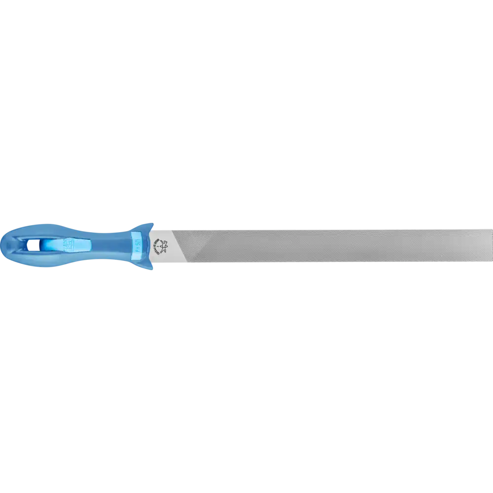 PFERD TOOLS Werkstattfeile mit Heft Flachstumpf