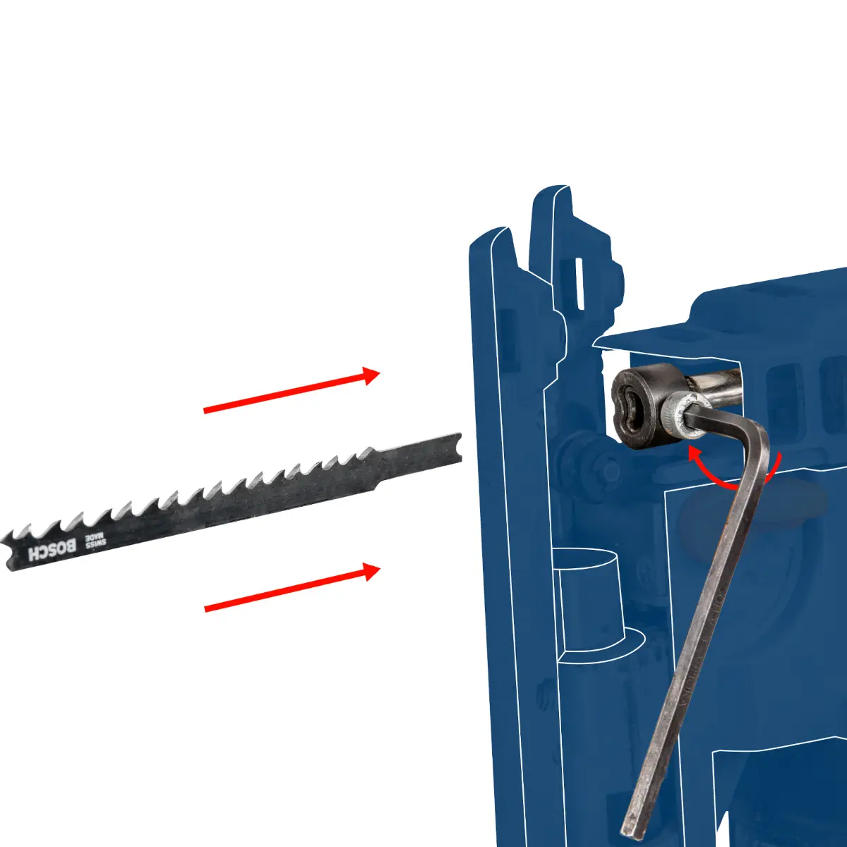 Bosch Stichsägeblatt Set Wood and Metal Basic, 10-tlg.