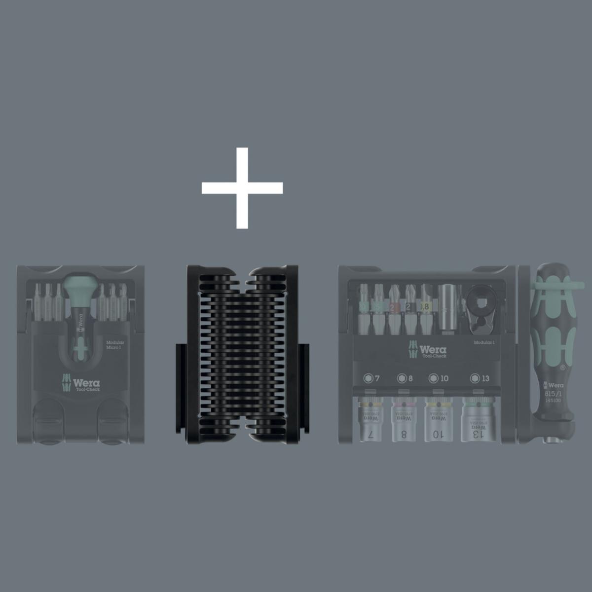 05049020001we Wera Tool-Check Modular 1, 29-teiliges Set