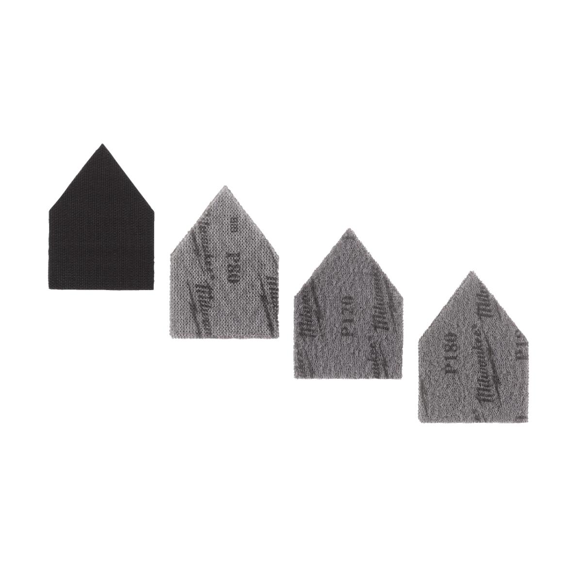 Milwaukee Schleifblätter Netzstruktur für M12FDSS 67 x 92 mm Set 13-teilig
