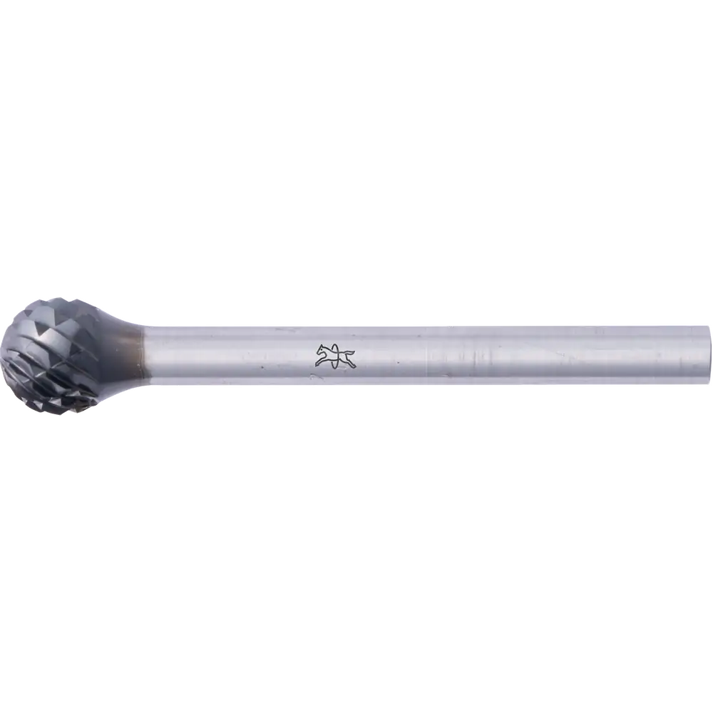 PFERD TOOLS Hartmetall Hochleistungsfrässtift Kugel KUD Ø 06x05mm Schaft-Ø 3mm Z3P HICOAT beschichtet für die Feinbearbeitung