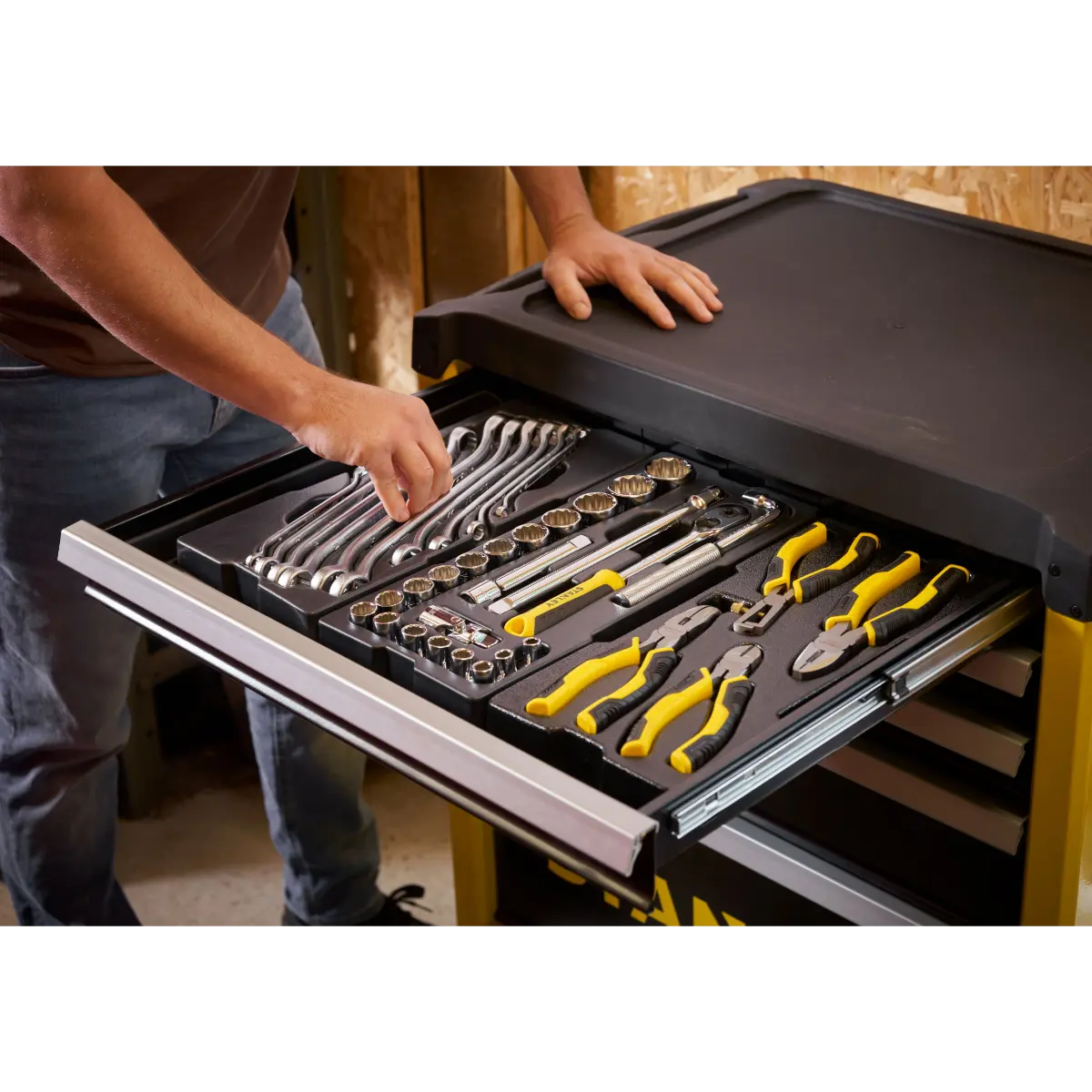 STANLEY Werkstattwagen 5 Schubladen