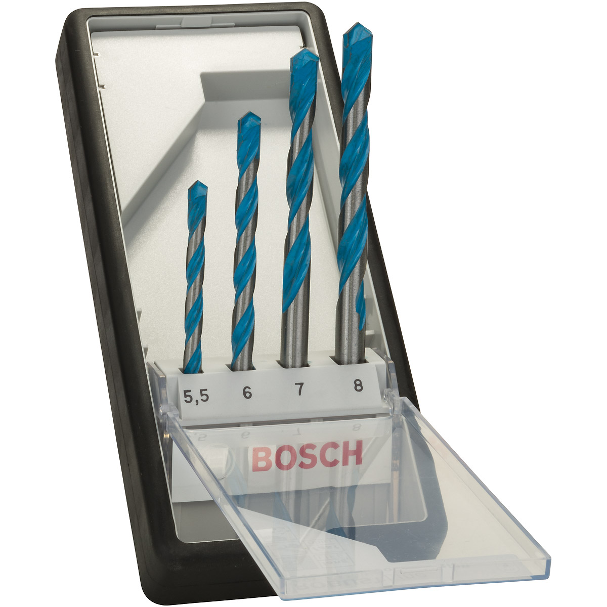 Bosch Mehrzweckbohrer-Robust Line-Set CYL-9 Multi Construction, 4-teilig