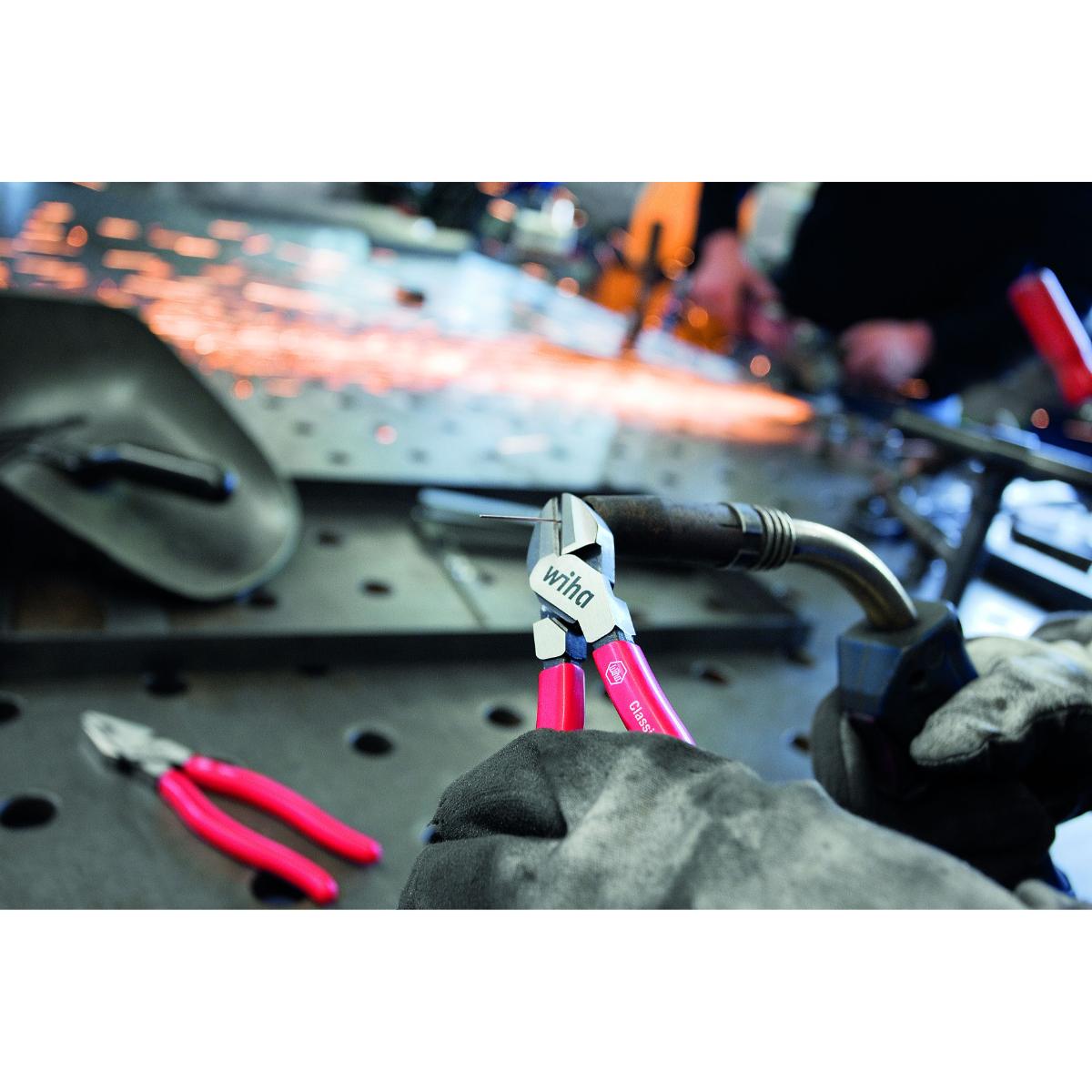 Wiha Zangen Set Classic Kombi-, Flachrundzange, Seitenschneider 3-teilges Set