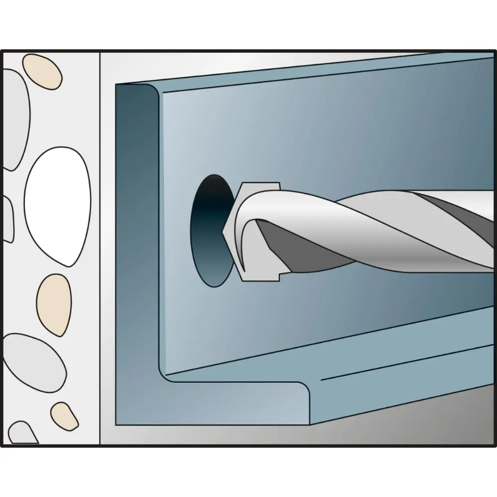 Fischer Hochleistungsanker FH II 12/100 B mit Gewindebolzen