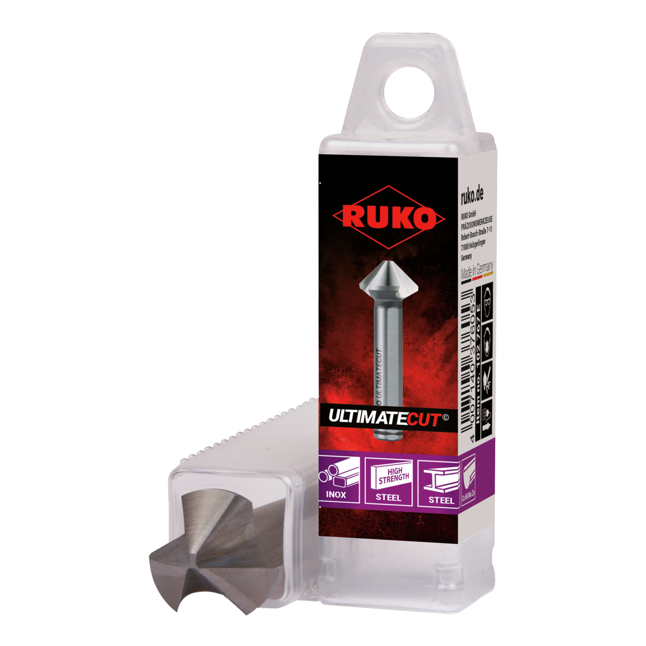 RUKO ULTIMATECUT Kegelsenker DIN 335 Form C 90° HSS-Co 5