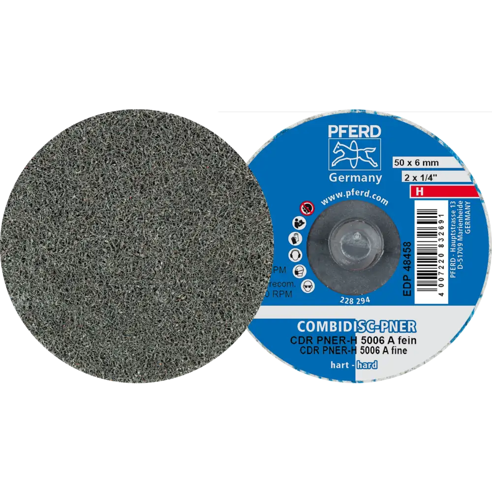 PFERD TOOLS COMBIDISC verpresste Vliesronde CDR PNER