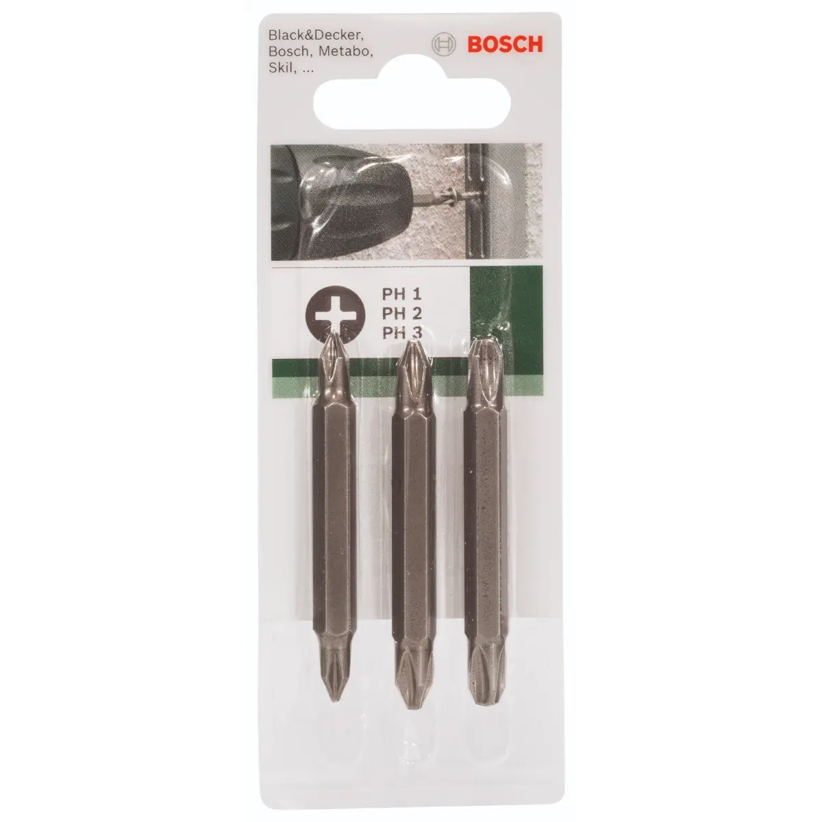 Bosch Doppelklingen-Set (PH, PH), 3-tlg.