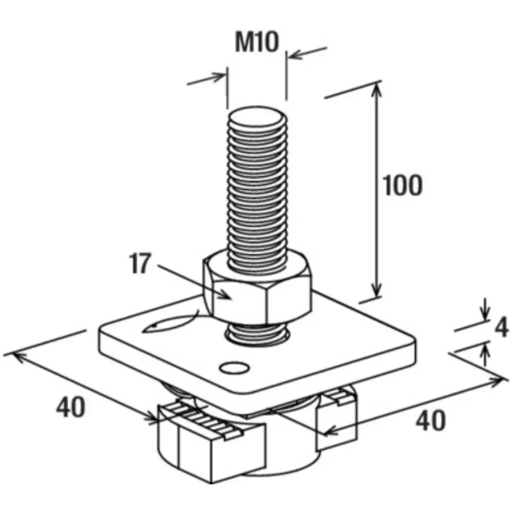 Fischer Hammerkopfschraube FCN Clix S 10x100