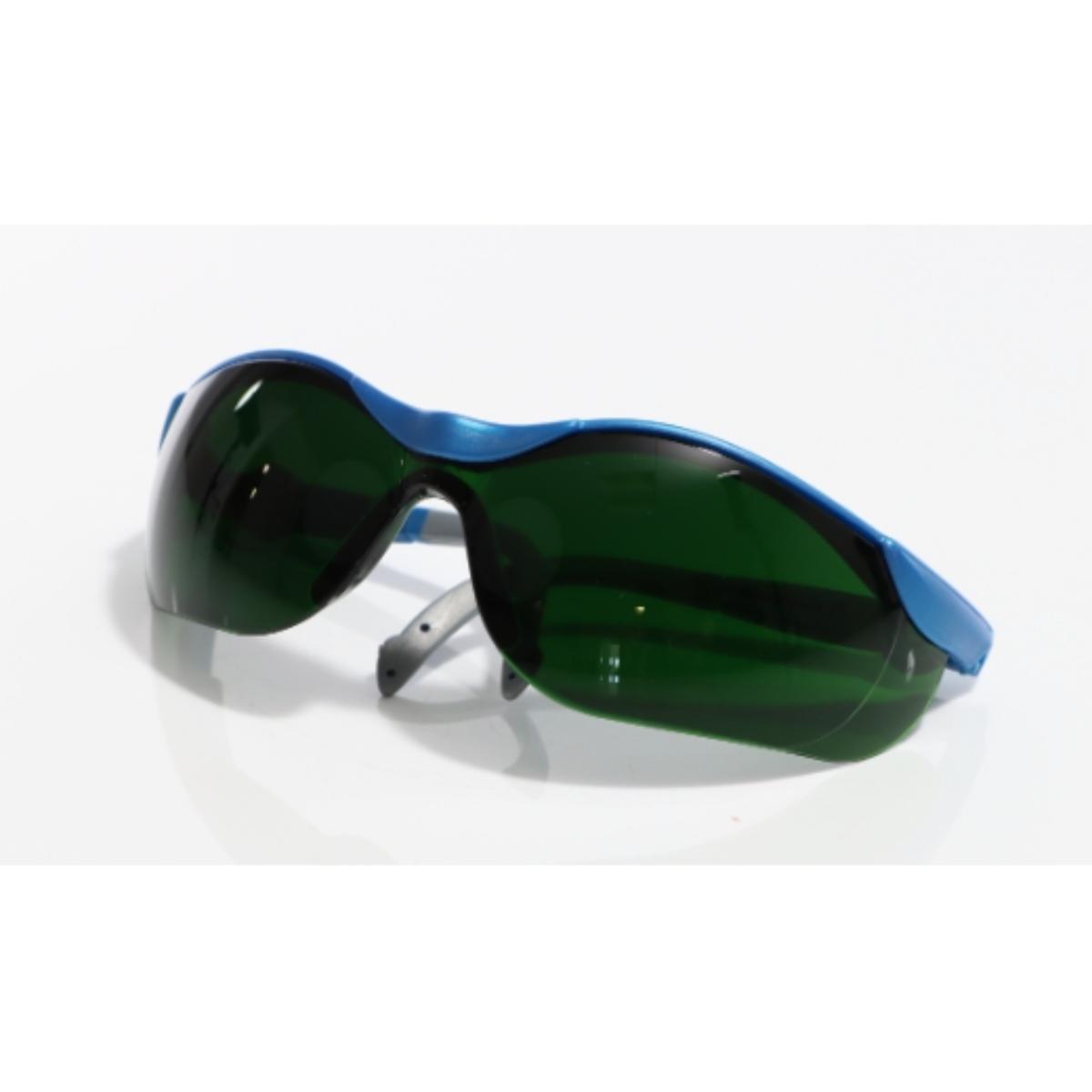 ELMAG Schutzbrille Welding DIN 5 blau/grau, Schutzstufe 5