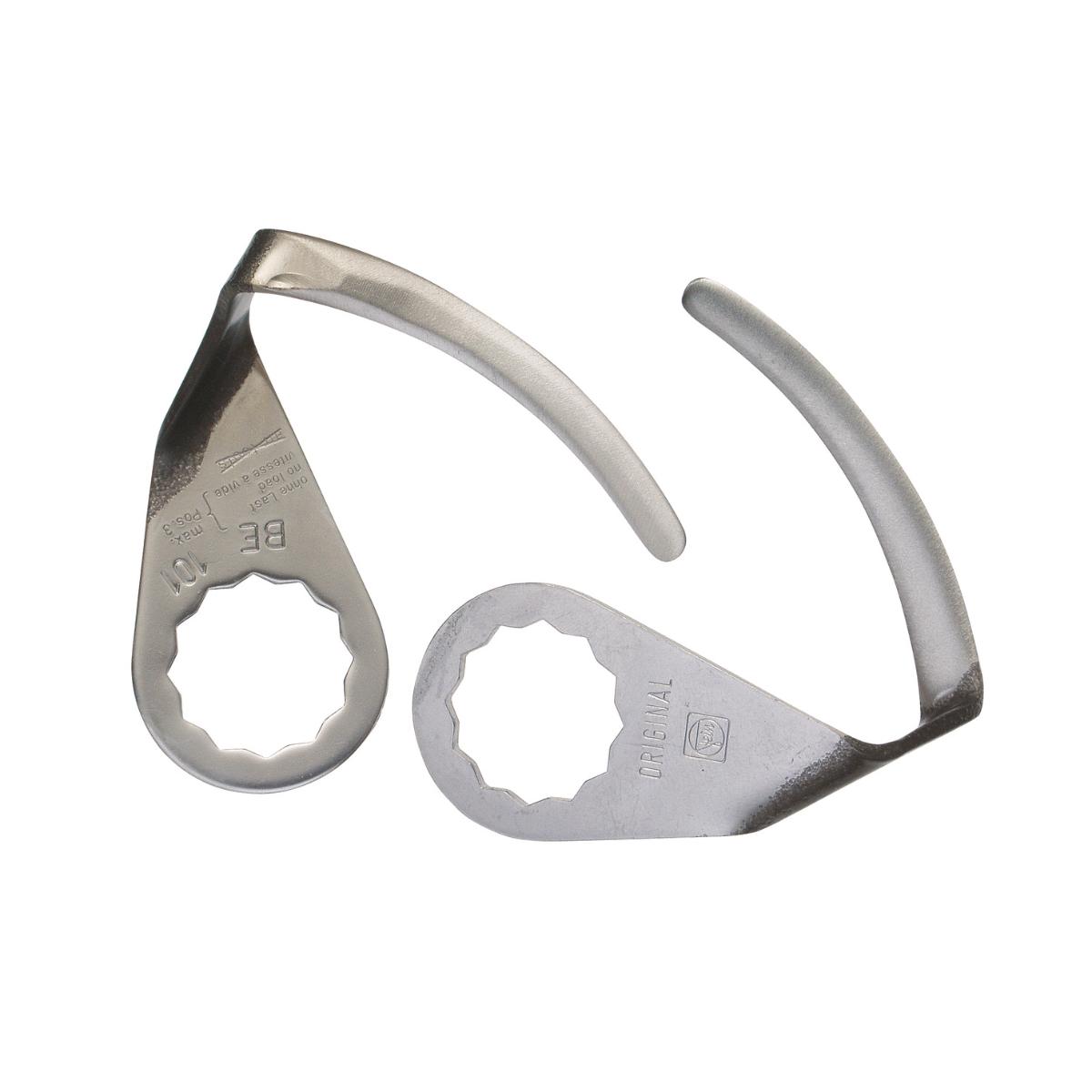 Fein Schneidmesser U-Form kurzer Schenkel, 2-Stück