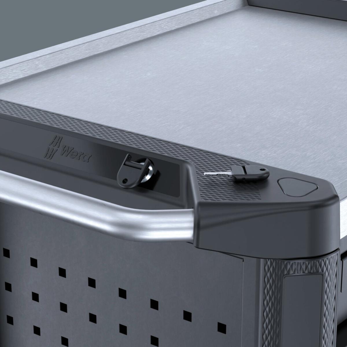 Wera 9705 Tool Rebel Werkstattwagen Stainless 1
