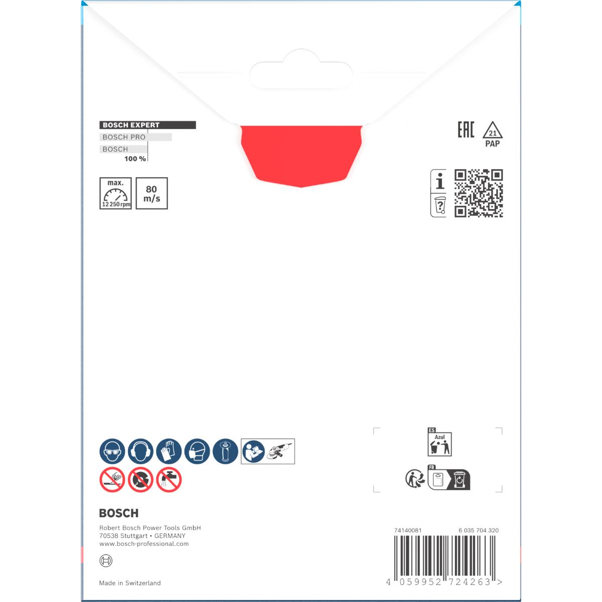 2608902489BO Bosch EXPERT Carbide Multi Wheel Trennscheibe, 125 mm, 22,23 mm