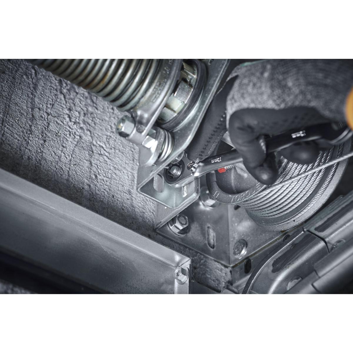 Wiha Ringratschen-Gabelschlüssel Set 12-teilges Set umschaltbar in Halter