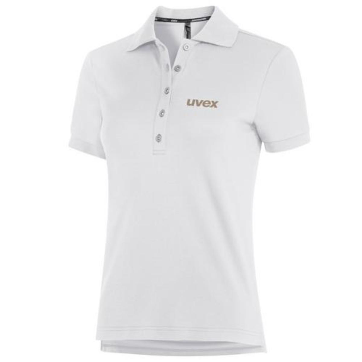 uvex corporate 26 Poloshirt Damen weiß