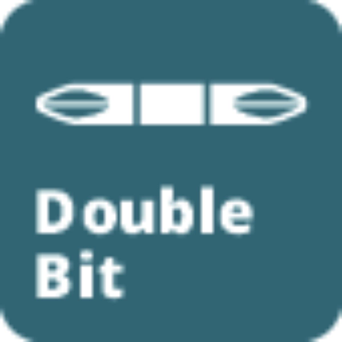 Wiha Schraubendreher mit Bit Magazin Stubby gemischt mit 7 Doppelbits