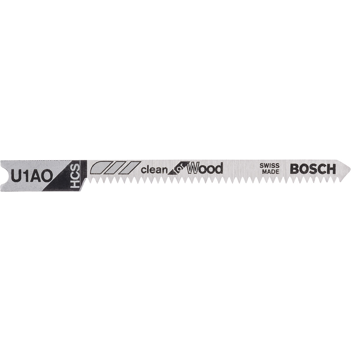 Bosch Stichsägeblatt U 1 AO Clean for Wood, 3er-Pack