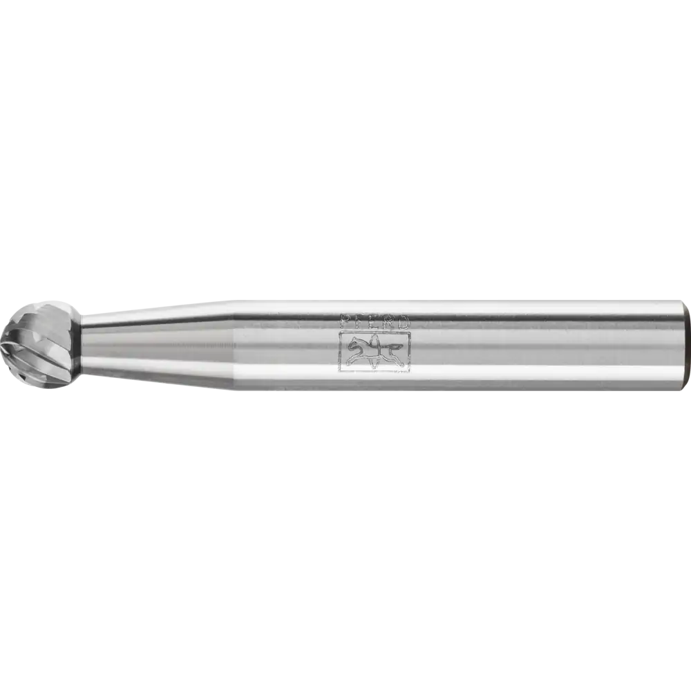 PFERD TOOLS Hartmetall Frässtift Kugel KUD Z3P universal mittel kreuzverzahnt