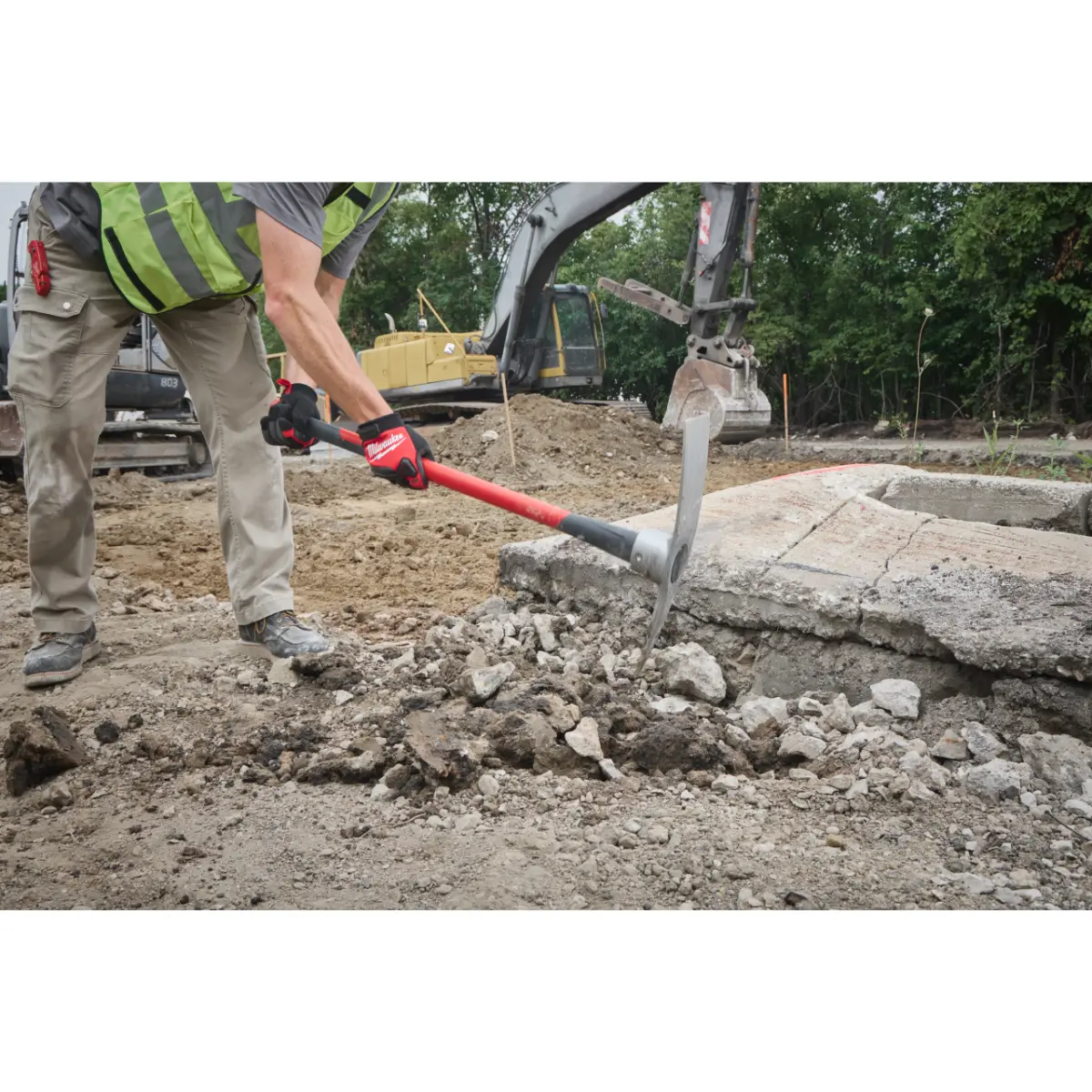 Milwaukee Spitzhacke 2,3 kg