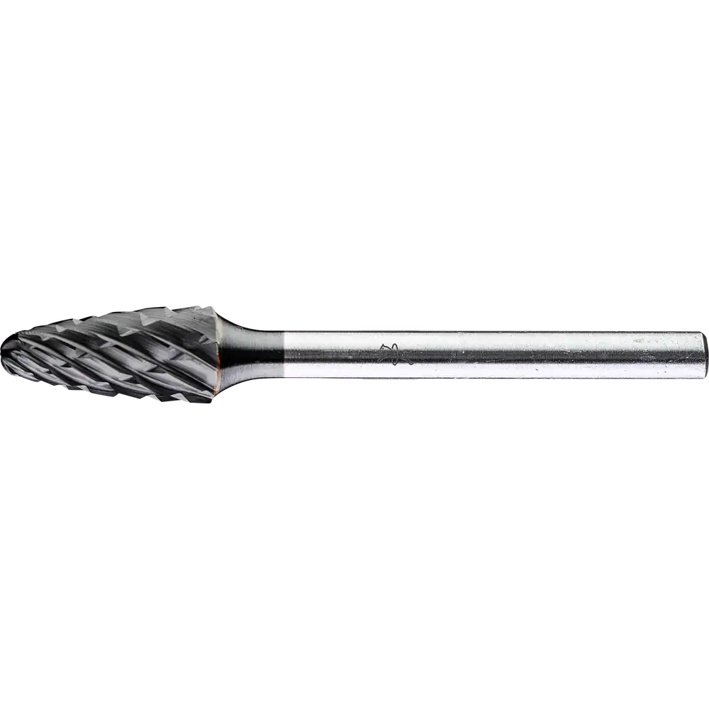 PFERD TOOLS Hartmetall Hochleistungsfrässtift ALLROUND Rundbogen RBF Ø 06x13mm Schaft-Ø 3mm HICOAT beschichtet für Stahl