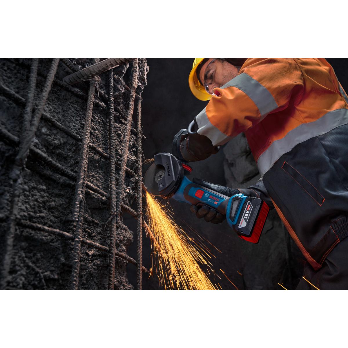 Bosch Winkelschleifer mit X-LOCK GWX18V-11PS