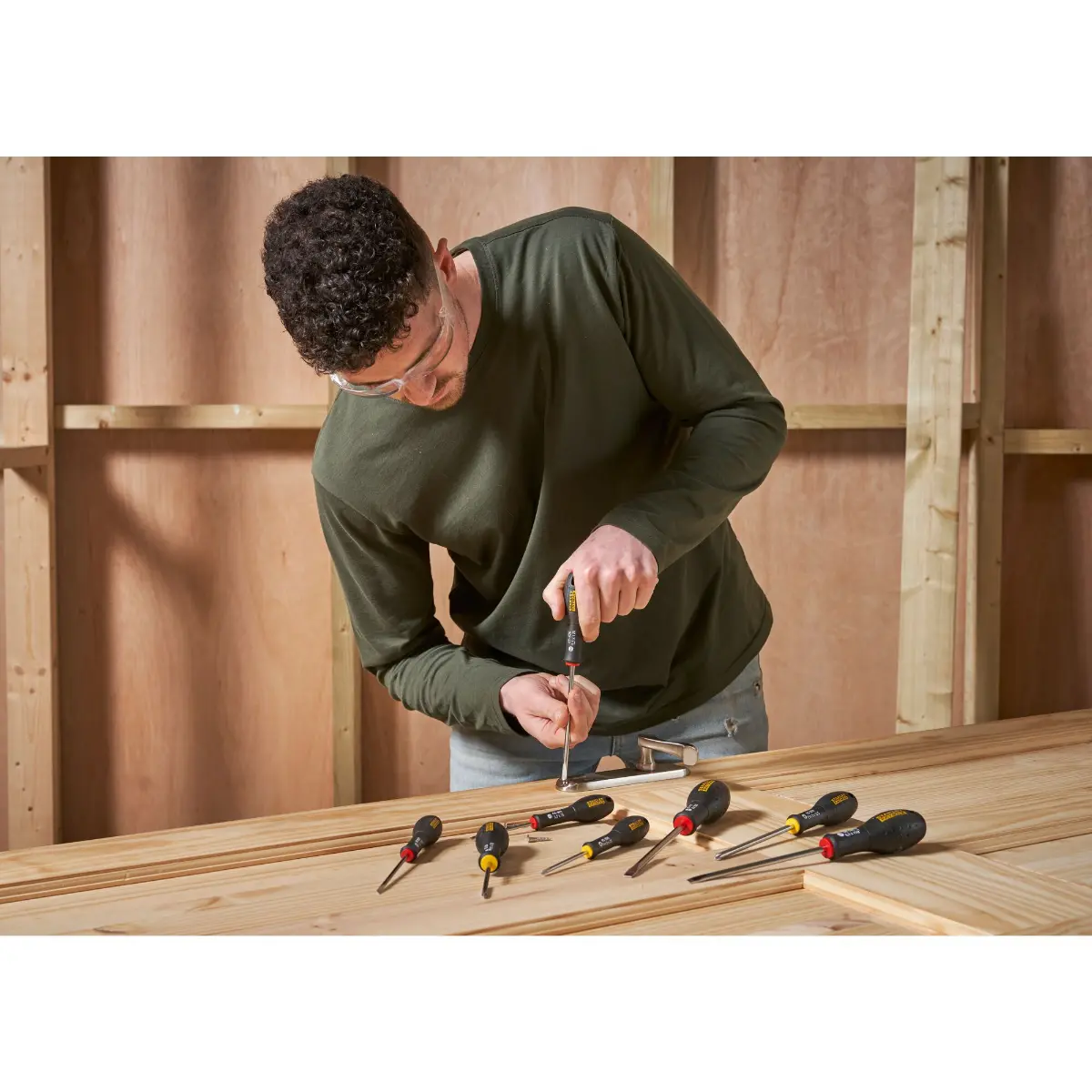 STANLEY FATMAX Schraubendreher-Set 8-teilig Schl. Phillips Qualitätsstahl sandgestrahlt