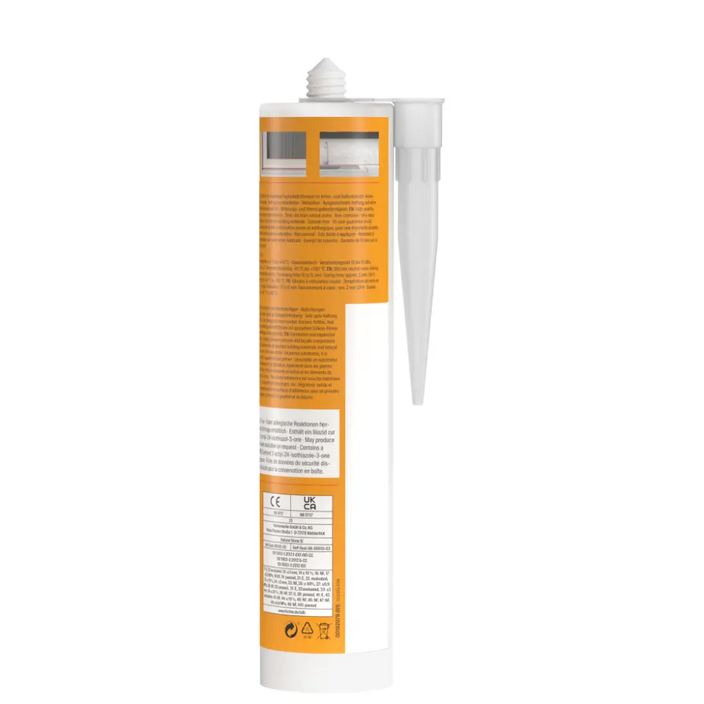 Fischer Natursteinsilikon Natural Stone SI (DNS) transparent 310 ml
