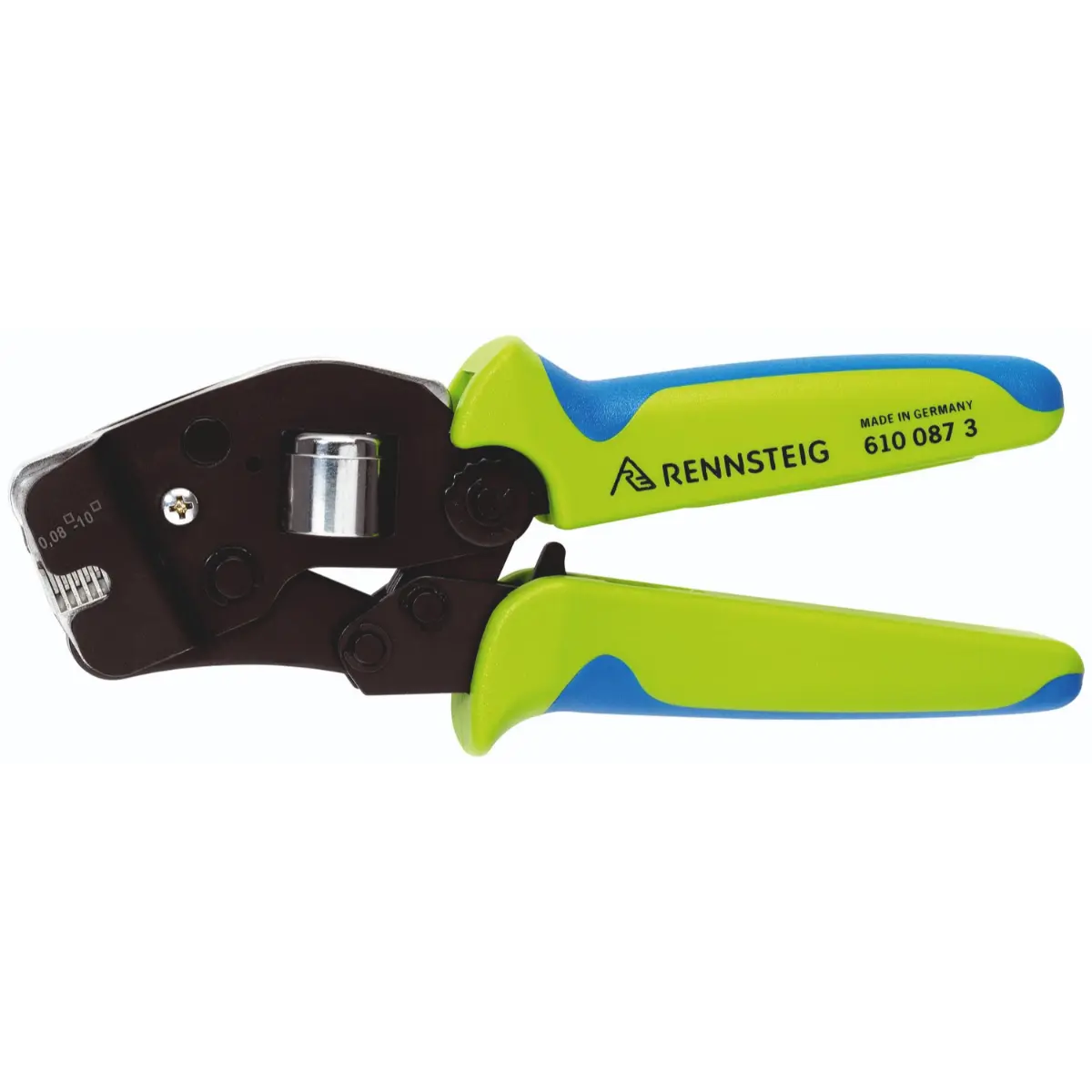Rennsteig Aderendhülsencrimpzange PEW 8.87 für 0,08 - 10,0 mm², brüniert