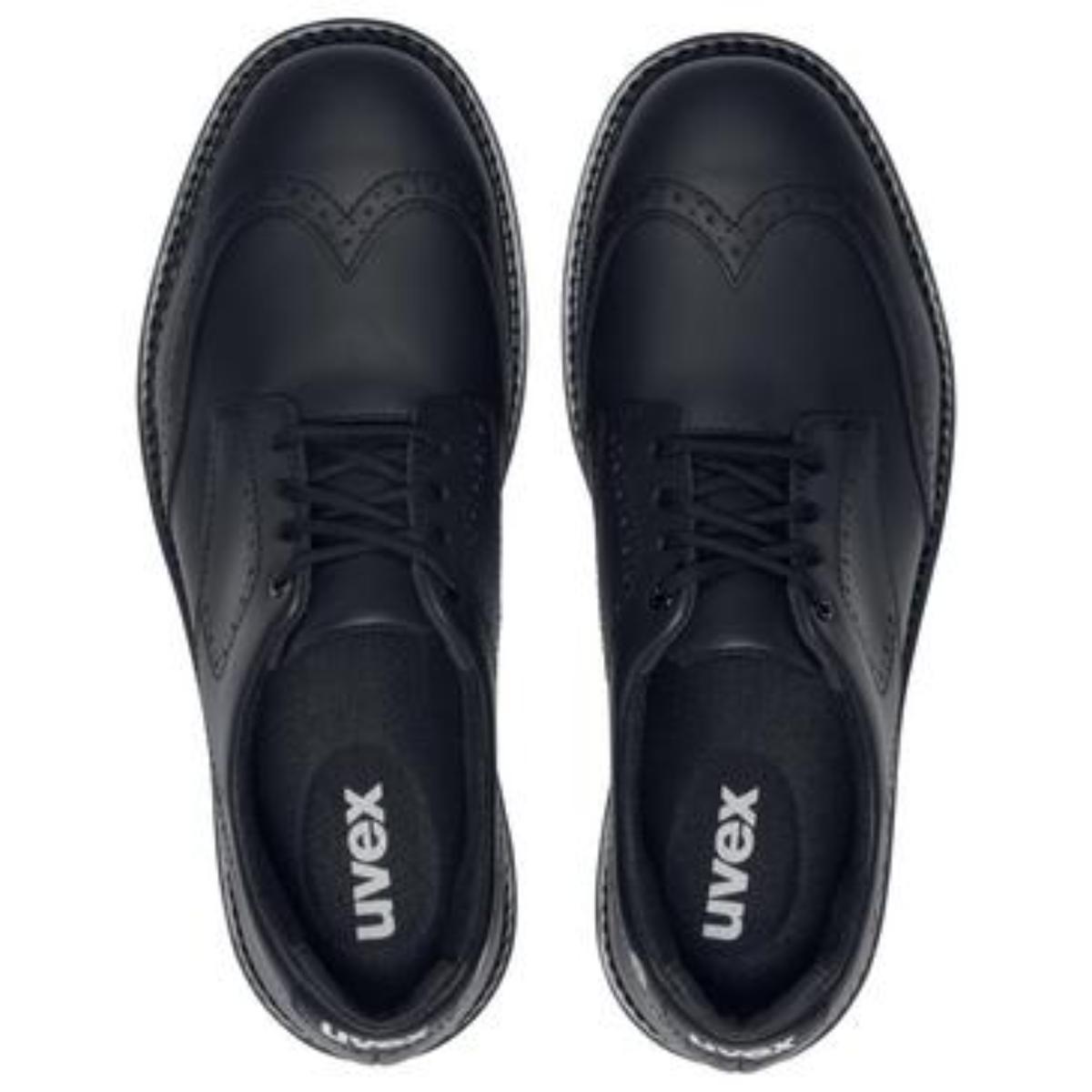 uvex 1 business Sicherheitsschuh Halbschuh 8448 S3, schwarz