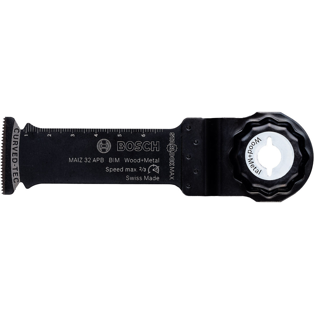 Bosch BIM Tauchsägeblatt MAIZ 32 APB, Wood and Metal, 80 x 32 mm, PAK