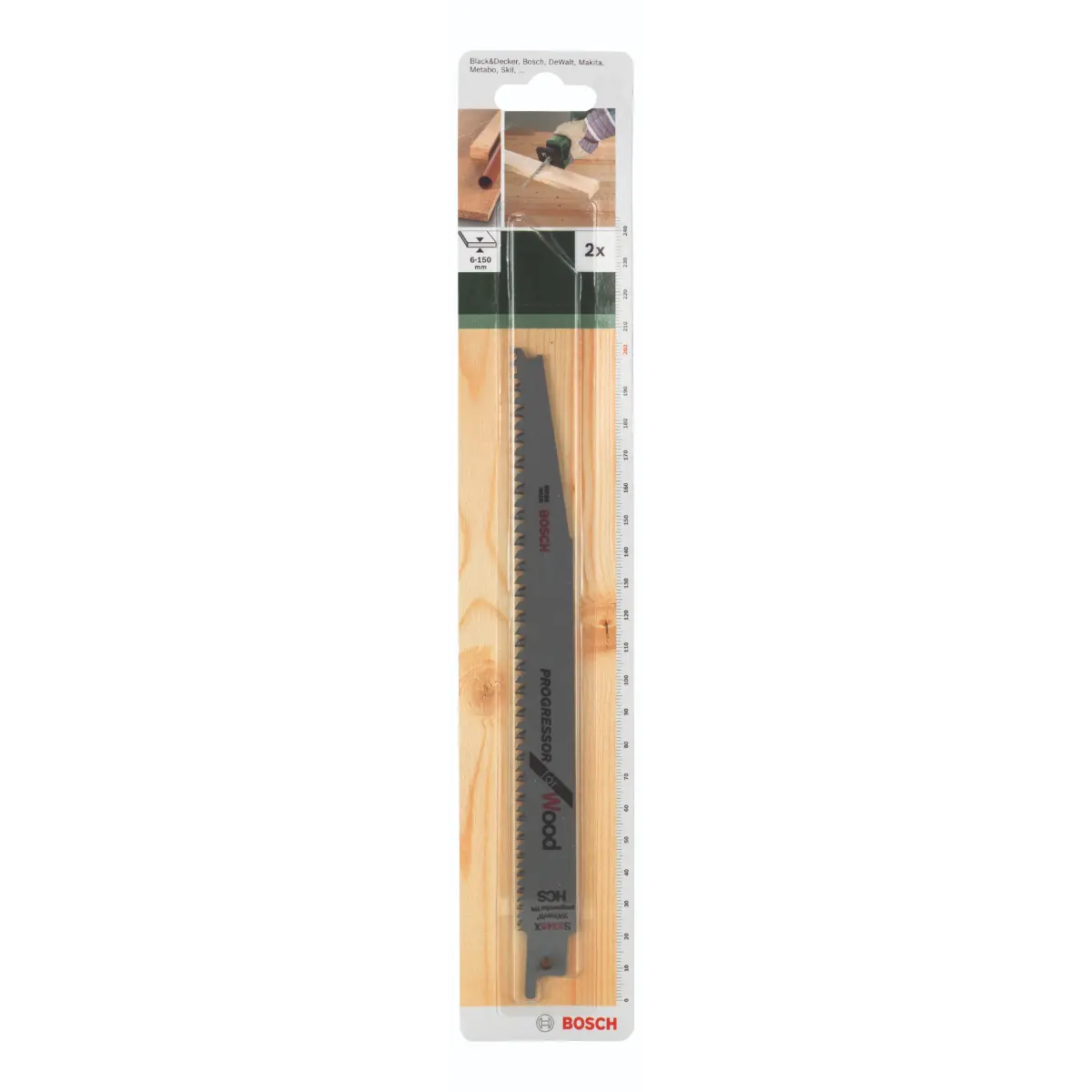 Bosch Säbelsägeblatt HCS, S 2345 X Progressor for Wood