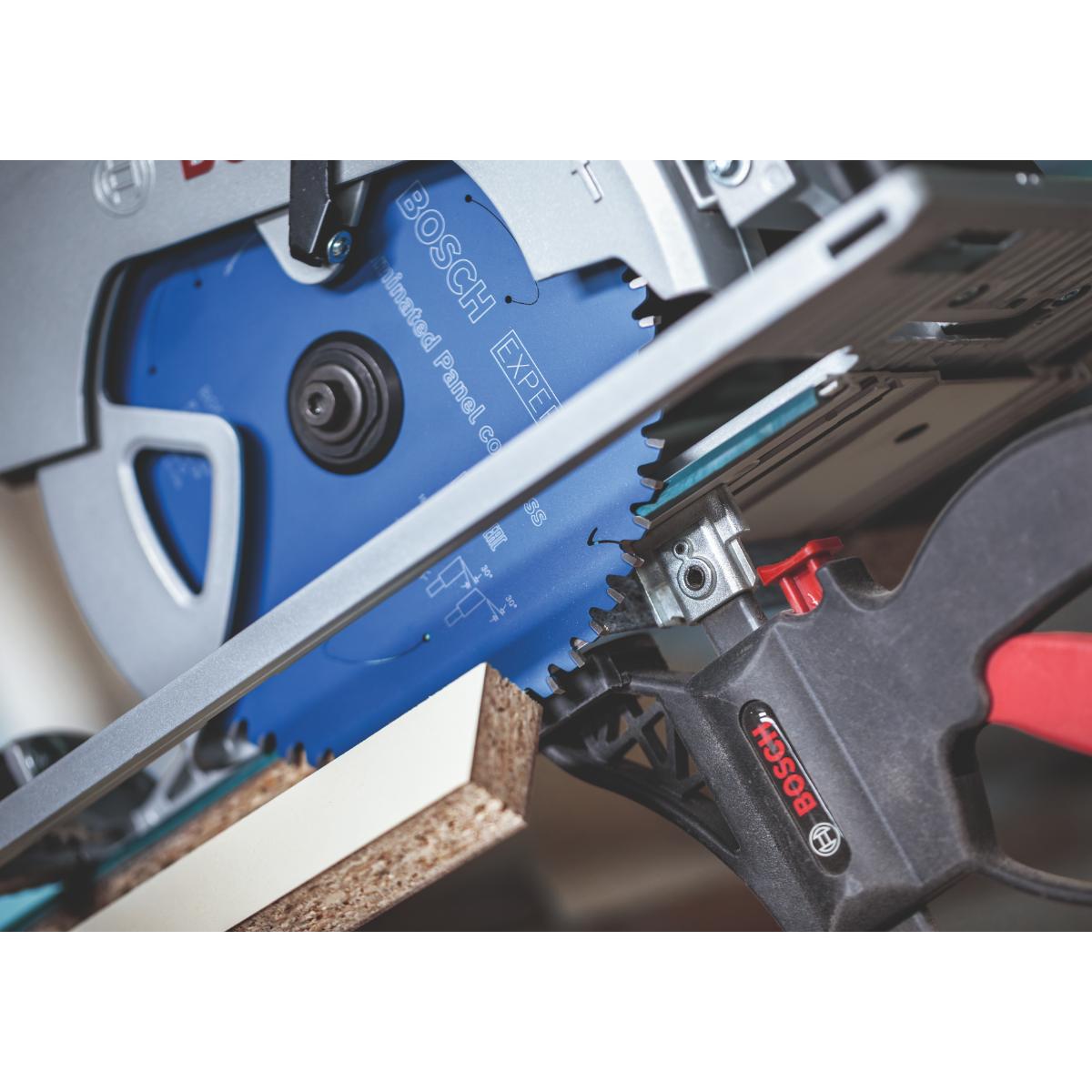 Bosch EXPERT Laminated Panel Kreissägeblatt, 165x1,8x20 mm, Z48, Zahnwinkel -5°