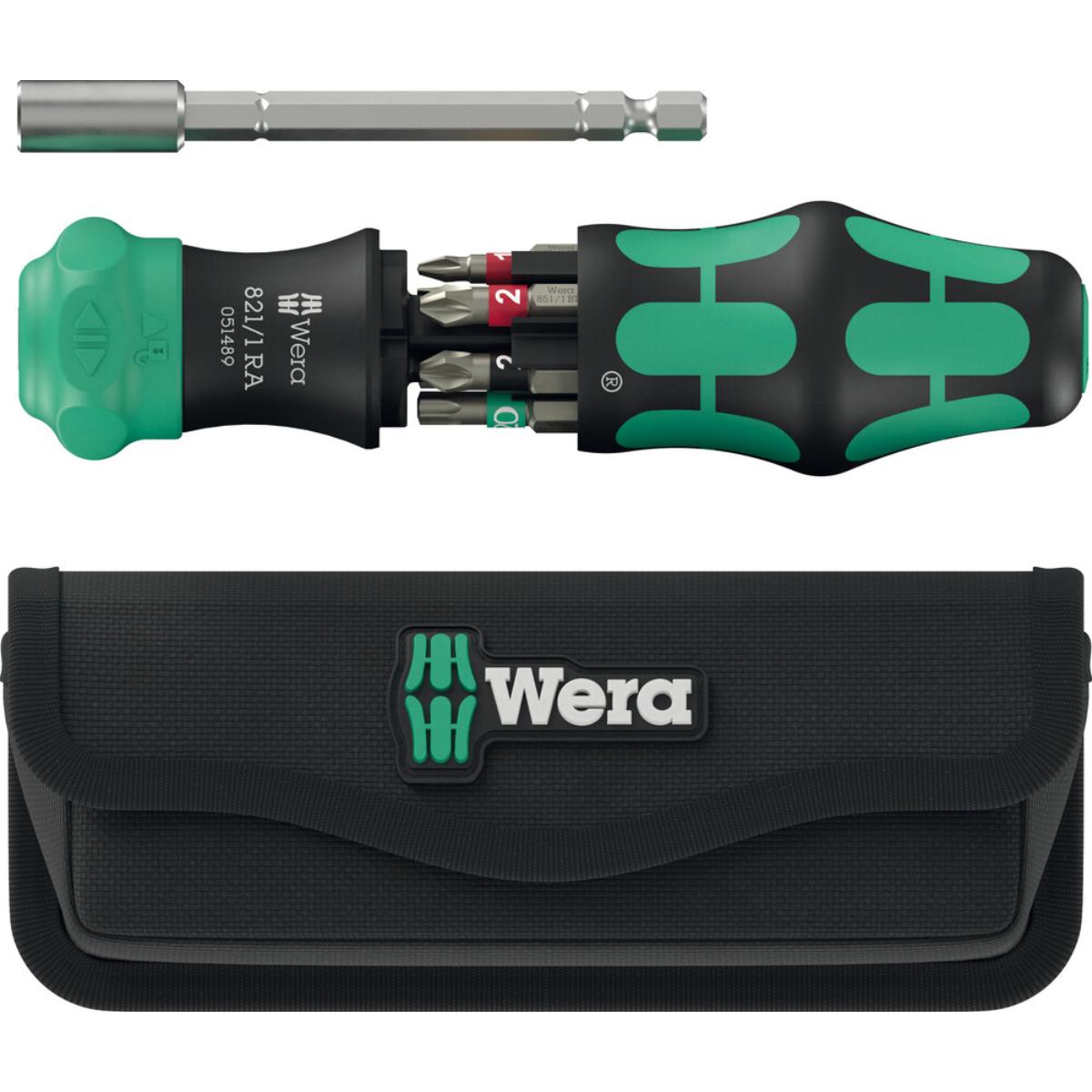 Wera Kraftform Kompakt 28 RA mit Tasche, 6-teiliges Set