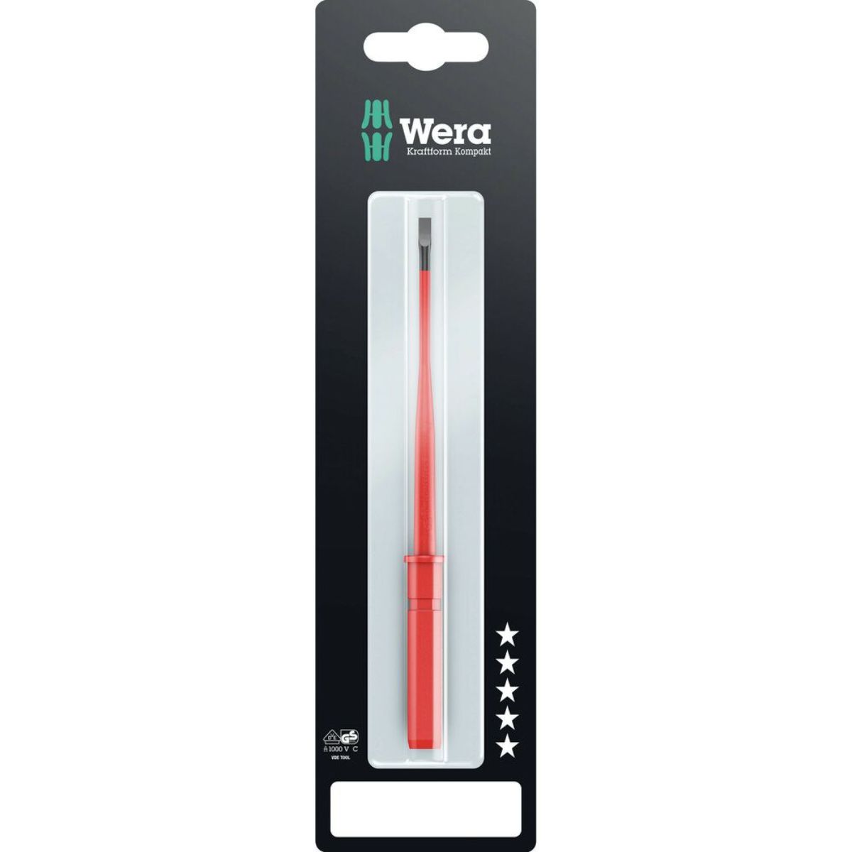 Wera Kraftform Kompakt VDE 60 iS SB Tournevis isolé VDE