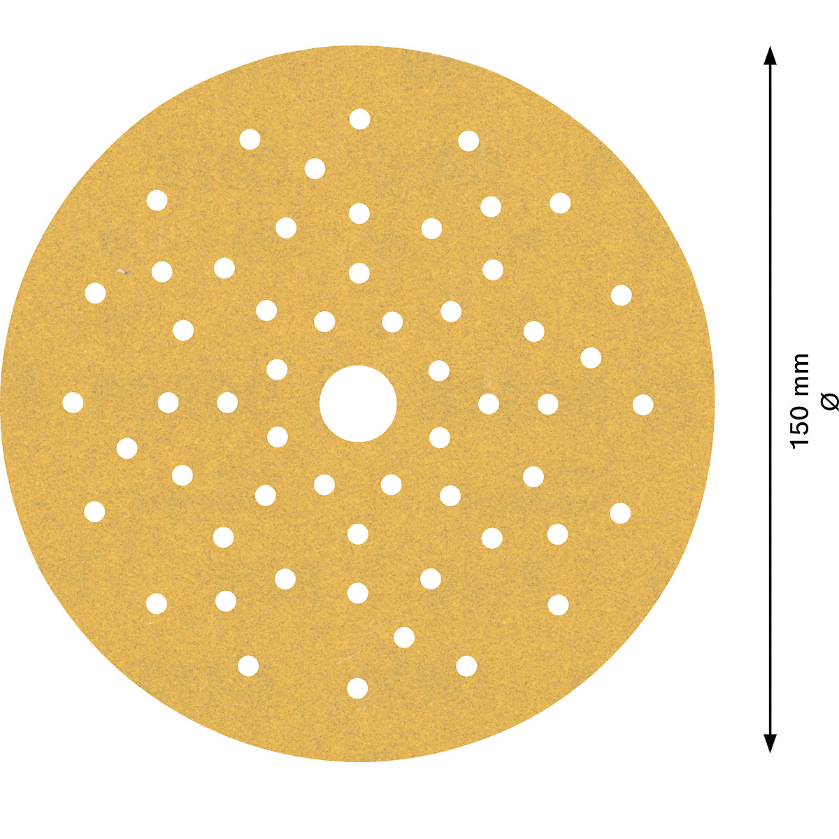 Bosch EXPERT C470 Schleifpapier Mehrloch für Exzenterschleifer ø 150mm