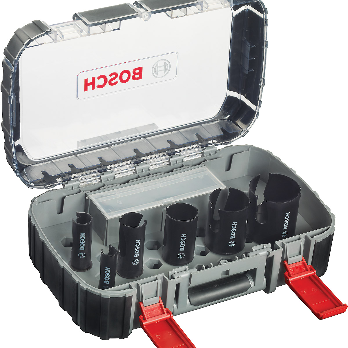 Bosch MultiConstruction Lochsägen-Set für Sanitärinstallateure, 20–64 mm, 10‑tlg.