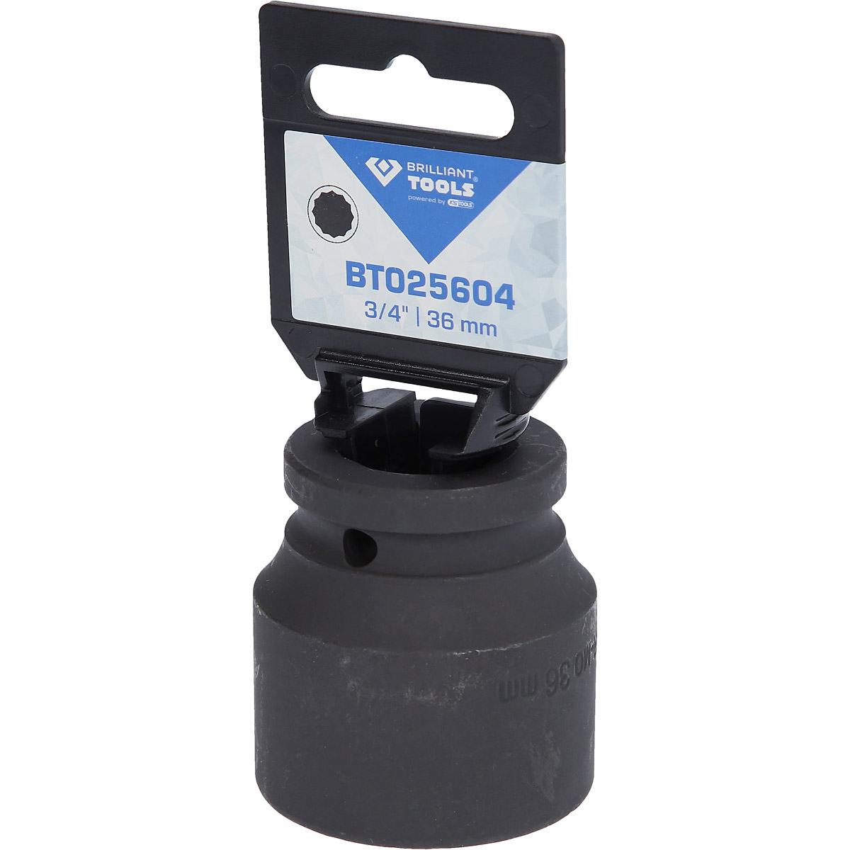 Brilliant Tools 3/4" Kraft-Stecknuss Zwölfkant, kurz