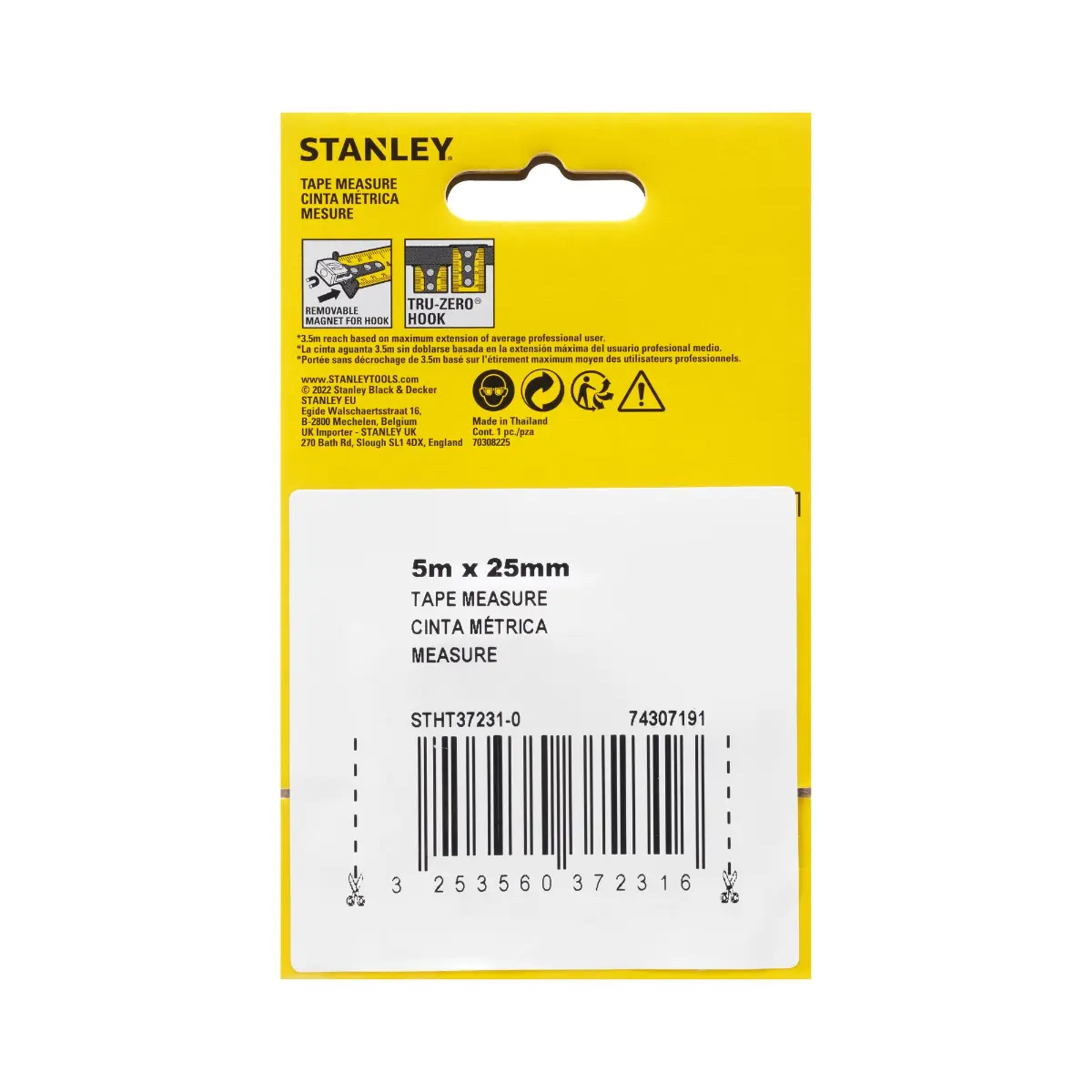 STANLEY Bandmass Compact Pro 5m (25mm)
