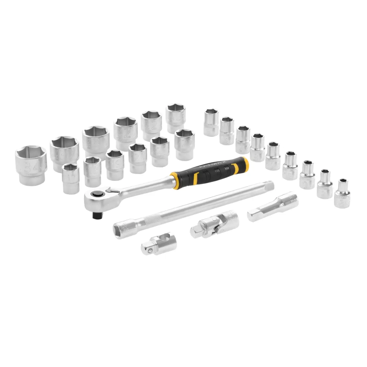 STANLEY FATMAX 1/2 Zoll Steckschlüssel Set, 26-teilig