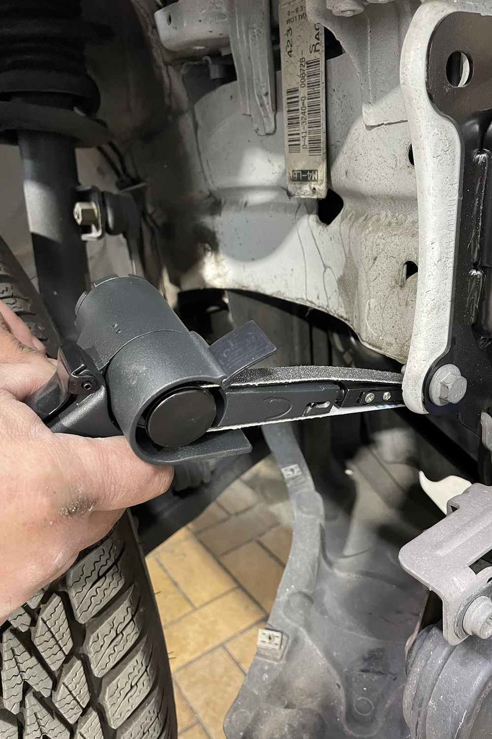 Brilliant Tools Druckluft-Bandschleifer 23-teiliges Set