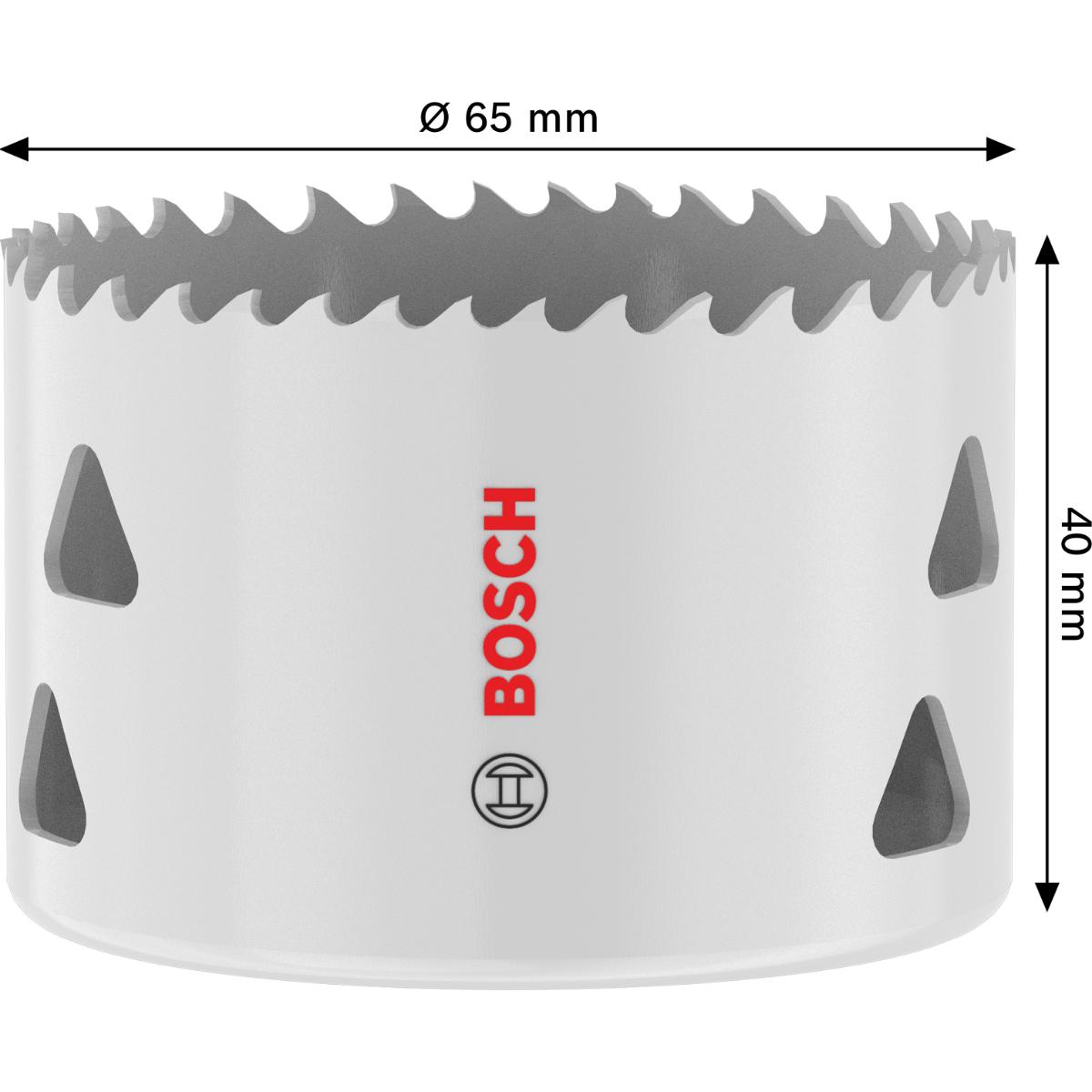 Bosch Multi Material Lochsäge mit Gewinde, 65 x 40 mm