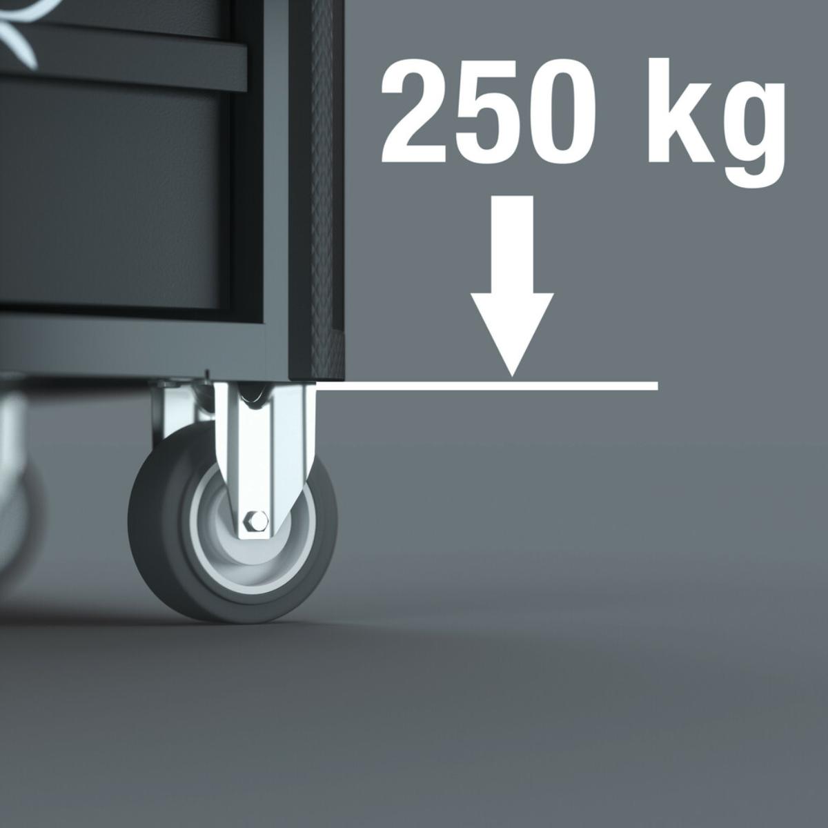 Wera 9800 Tool Rebel Werkstattwagen, ohne Werkzeug