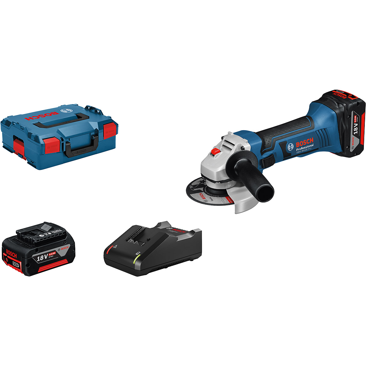 Bosch Akku-Winkelschleifer GWS 18-125 V-LI
