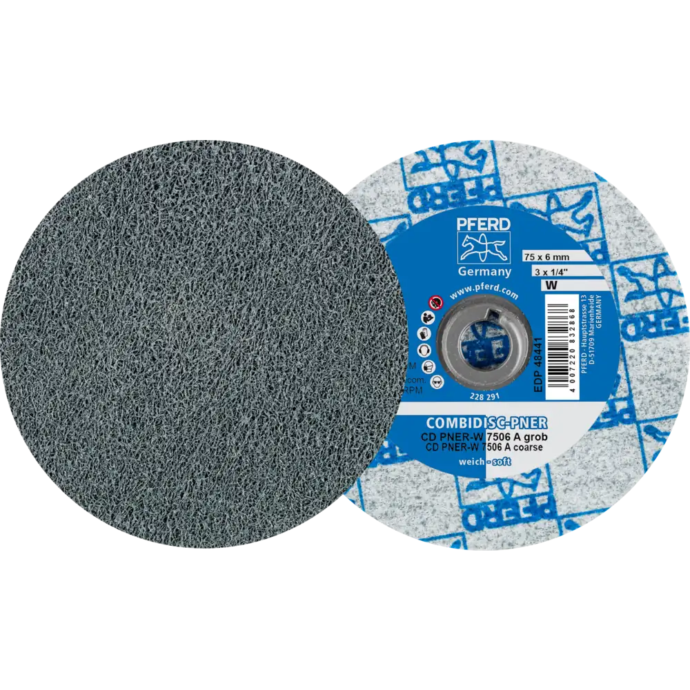 PFERD TOOLS COMBIDISC verpresste Vliesronde CD PNER